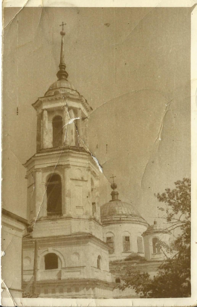 Собор Николо-Теребнского монастыря. Колокольня, 1950-е гг.